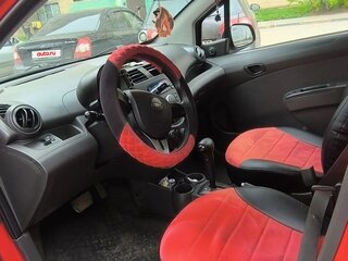 2013 Chevrolet Spark III, красный, 555000 рублей, вид 5