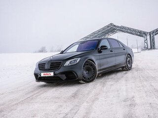 2019 Mercedes-Benz S-Класс AMG 63 AMG Long III (W222, C217) Рестайлинг, чёрный, 9500000 рублей, вид 3