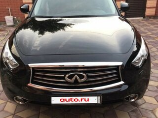 2012 Infiniti FX30d II (S51) Рестайлинг, чёрный, 2200000 рублей, вид 4