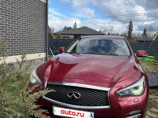2015 Infiniti Q50 I, красный, 1399000 рублей, вид 2