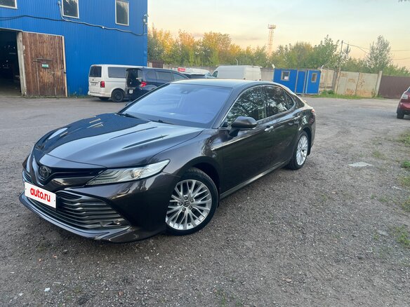 2019 Toyota Camry VIII (XV70), серый