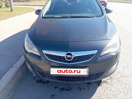 2010 Opel Astra J, чёрный, 650000 рублей, вид 2