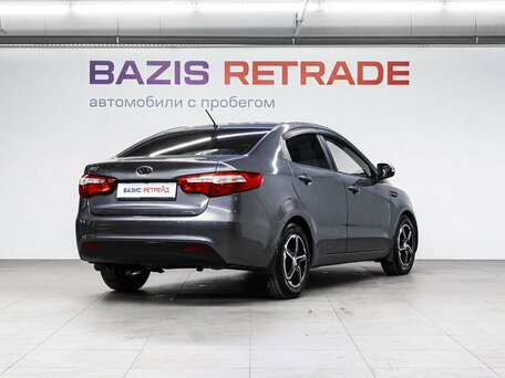 2012 Kia Rio 4-speed III, серый, 649000 рублей, вид 5