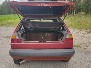 1991 Volkswagen Golf KAT II, красный, 110000 рублей, вид 5