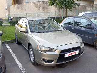 2008 Mitsubishi Lancer X, бежевый, 610000 рублей, вид 2