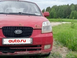 2006 Kia Picanto I, красный, 291000 рублей, вид 1
