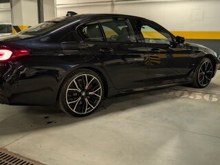 2021 BMW 5 серии 545e xDrive VII (G30/G31/G38) Рестайлинг, чёрный, 5120000 рублей, вид 2