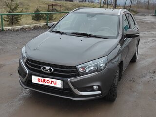 2019 Lada (ВАЗ) Vesta SW I, коричневый, 900000 рублей, вид 2