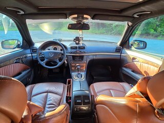 2006 Mercedes-Benz E-Класс 280 III (W211, S211) Рестайлинг, чёрный, 1090000 рублей, вид 5