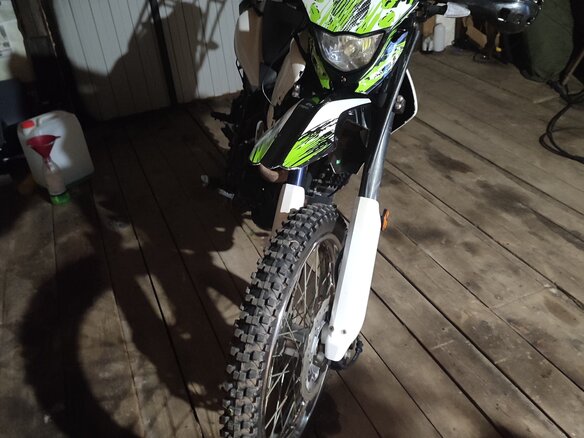 2021 Racer Enduro, зелёный, 110000 рублей - вид 1