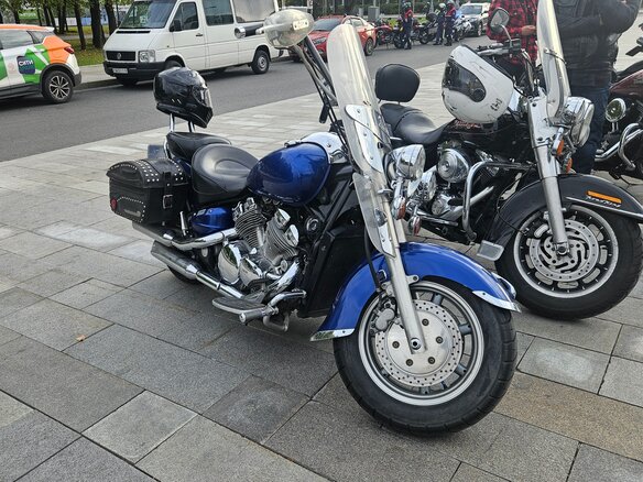 1998 Yamaha Royal Star, синий, 450000 рублей - вид 5