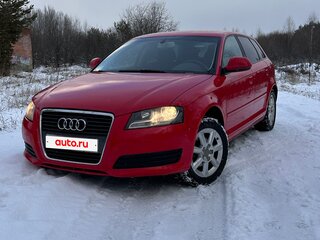 2010 Audi A3 II (8P) Рестайлинг 2, красный, 780000 рублей, вид 1