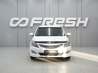2015 Hyundai Solaris I Рестайлинг, белый, 769000 рублей, вид 3
