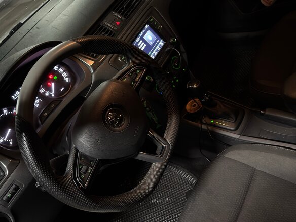 2014 Skoda Rapid I, белый, 1300000 рублей - вид 4