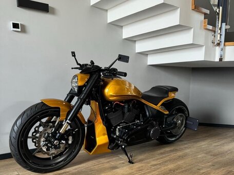 2018 Harley-Davidson FXDR 114, золотистый, 5100000 рублей, вид 2