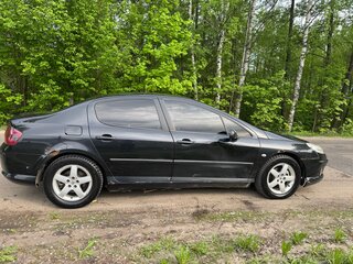 2007 Peugeot 407, чёрный, 225000 рублей, вид 3