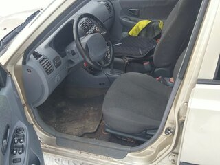 2005 Hyundai Accent ТагАЗ II, бежевый, 350000 рублей, вид 4