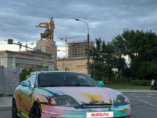 2003 Hyundai Tiburon II (GK), серебристый, 500000 рублей, вид 3