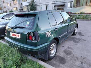 1996 Volkswagen Golf III, зелёный, 115000 рублей, вид 3