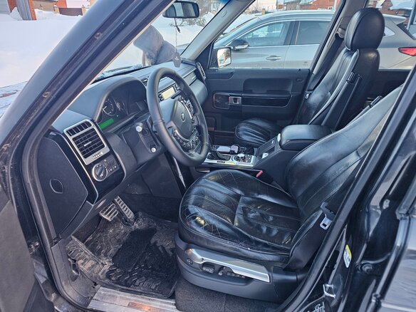 2007 Land Rover Range Rover Supercharged III Рестайлинг, чёрный, 850000 рублей - вид 14