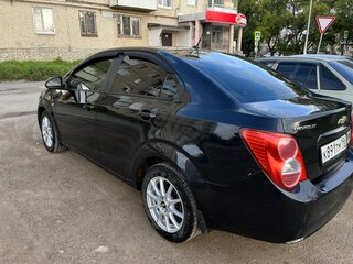 2012 Chevrolet Aveo II, чёрный, 600000 рублей, вид 5