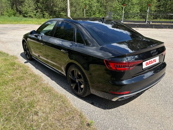2019 Audi A4 V (B9), чёрный - вид 3