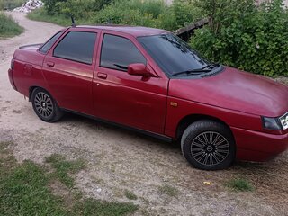 2004 Lada (ВАЗ) 2110, красный, 200000 рублей, вид 4