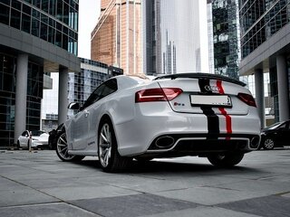 2013 Audi RS 5 I (8T) Рестайлинг, белый, 3750000 рублей, вид 3
