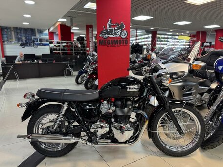 2016 Triumph Bonneville T100, чёрный, 1070000 рублей, вид 1