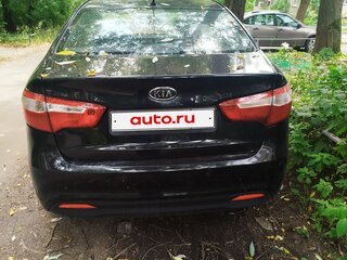 2011 Kia Rio 4-speed III, чёрный, 780000 рублей, вид 3