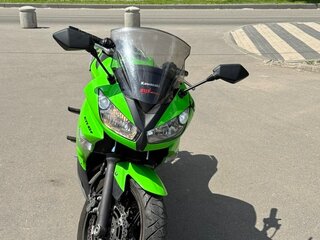 2011 Kawasaki ER-6F (Ninja 650R), зелёный, 415000 рублей, вид 4