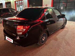 2014 Lada (ВАЗ) Granta Sport I, чёрный, 525000 рублей, вид 2
