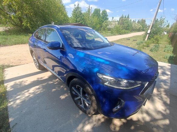 2022 Haval F7x I, синий, 1800000 рублей - вид 8