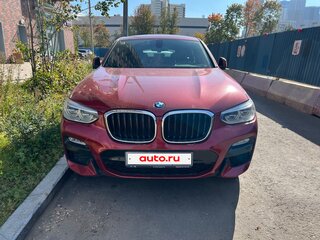 2019 BMW X4 20d II (G02), красный, 4300000 рублей, вид 2