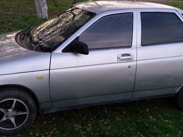 2003 Lada (ВАЗ) 2110, серебристый, 165000 рублей - вид 1