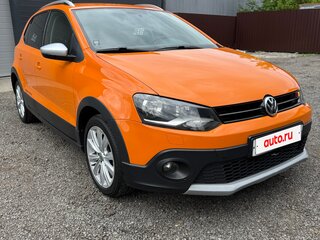 2011 Volkswagen Polo Cross V, оранжевый, 930000 рублей, вид 2