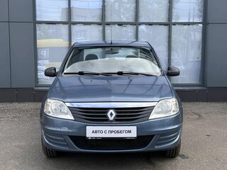 2010 Renault Logan I Рестайлинг, синий, 375000 рублей, вид 2