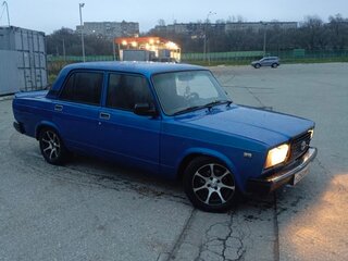 2005 Lada (ВАЗ) 2107, синий, 210000 рублей, вид 4