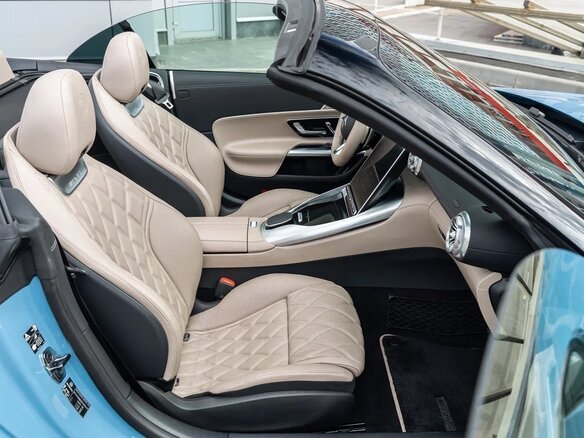 2024 Mercedes-Benz SL-Класс AMG 63 AMG IV (R232), голубой - вид 33