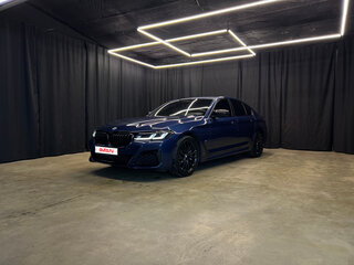 2021 BMW 5 серии 530d xDrive VII (G30/G31/G38) Рестайлинг, синий, 5900000 рублей, вид 5