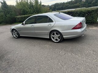 2000 Mercedes-Benz S-Класс AMG 55 AMG Long I (W220), серебристый, 1250000 рублей, вид 2