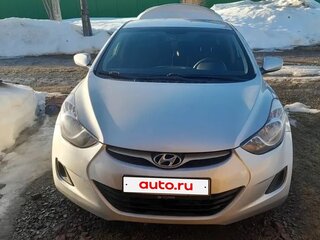 2012 Hyundai Elantra V (MD), серебристый, 830000 рублей, вид 1