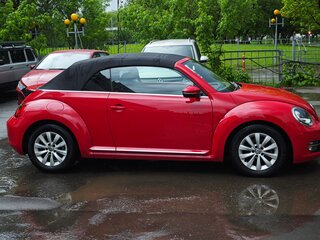 2014 Volkswagen Beetle II (A5), красный, 1500000 рублей, вид 3