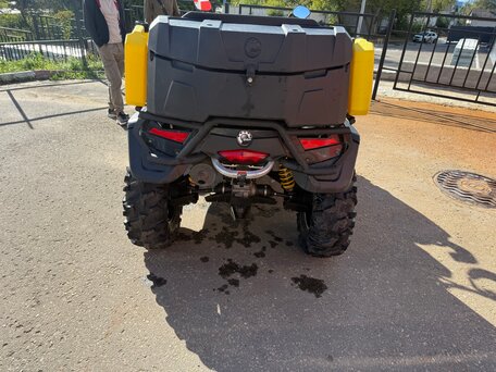 2011 BRP Can-Am Outlander 800, жёлтый, 850000 рублей, вид 5