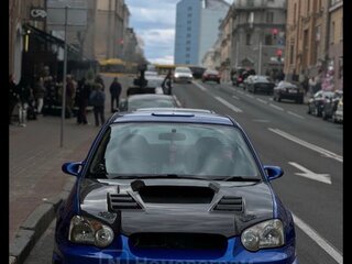 2003 Subaru Impreza WRX STi II Рестайлинг 1, синий, 1660000 рублей, вид 1