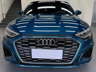2022 Audi A3 Sportback 35 TFSI IV (8Y), синий, 2044000 рублей, вид 2