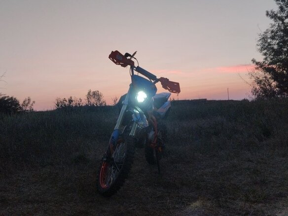 2024 Kayo Evolution YX140EM, оранжевый, 99000 рублей - вид 8