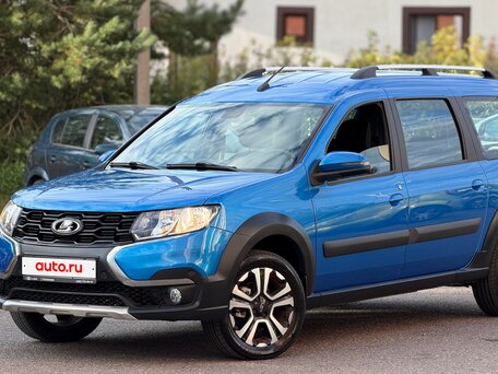 2022 Lada (ВАЗ) Largus Cross I Рестайлинг, синий, 1290000 рублей, вид 1