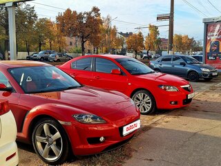 2008 Mazda 3 I (BK) Рестайлинг, красный, 750000 рублей, вид 4