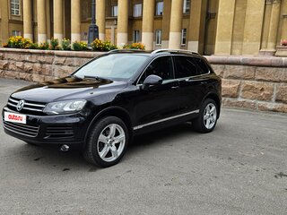 2012 Volkswagen Touareg II, чёрный, 2500000 рублей, вид 1